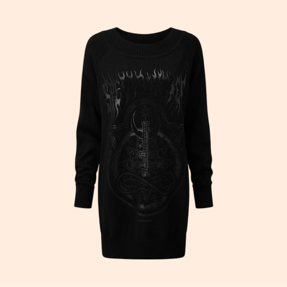 Killstar Spells and Hexes Loose Cut Jumper